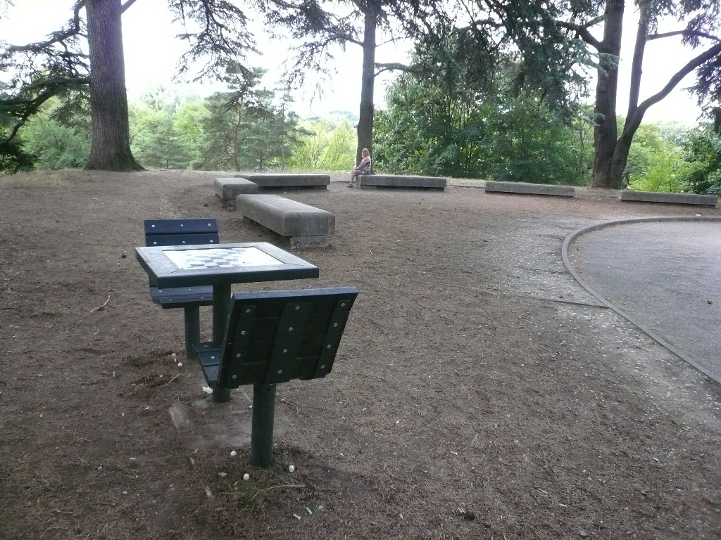 Table d'Echesc près du Vélodrome  Parc Tête d'Or