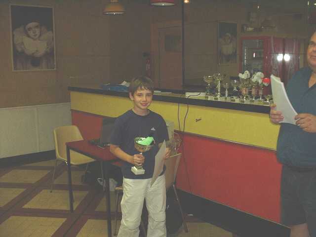 Tho Lorient, 11 ans, vainqueur