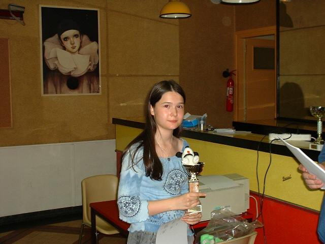 Marjorie Lacombe, 14 ans