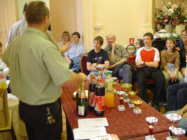 L'heure des rcompenses Tournoi Jeunes Mai 2006