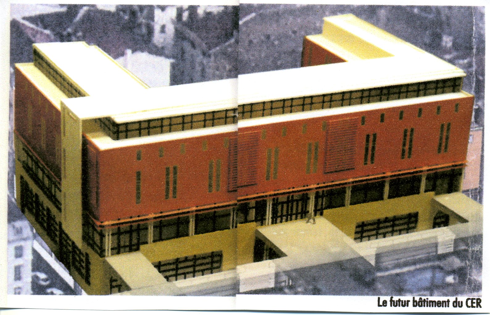 Le futur Btiment du Comit d'Etablissement Rgional